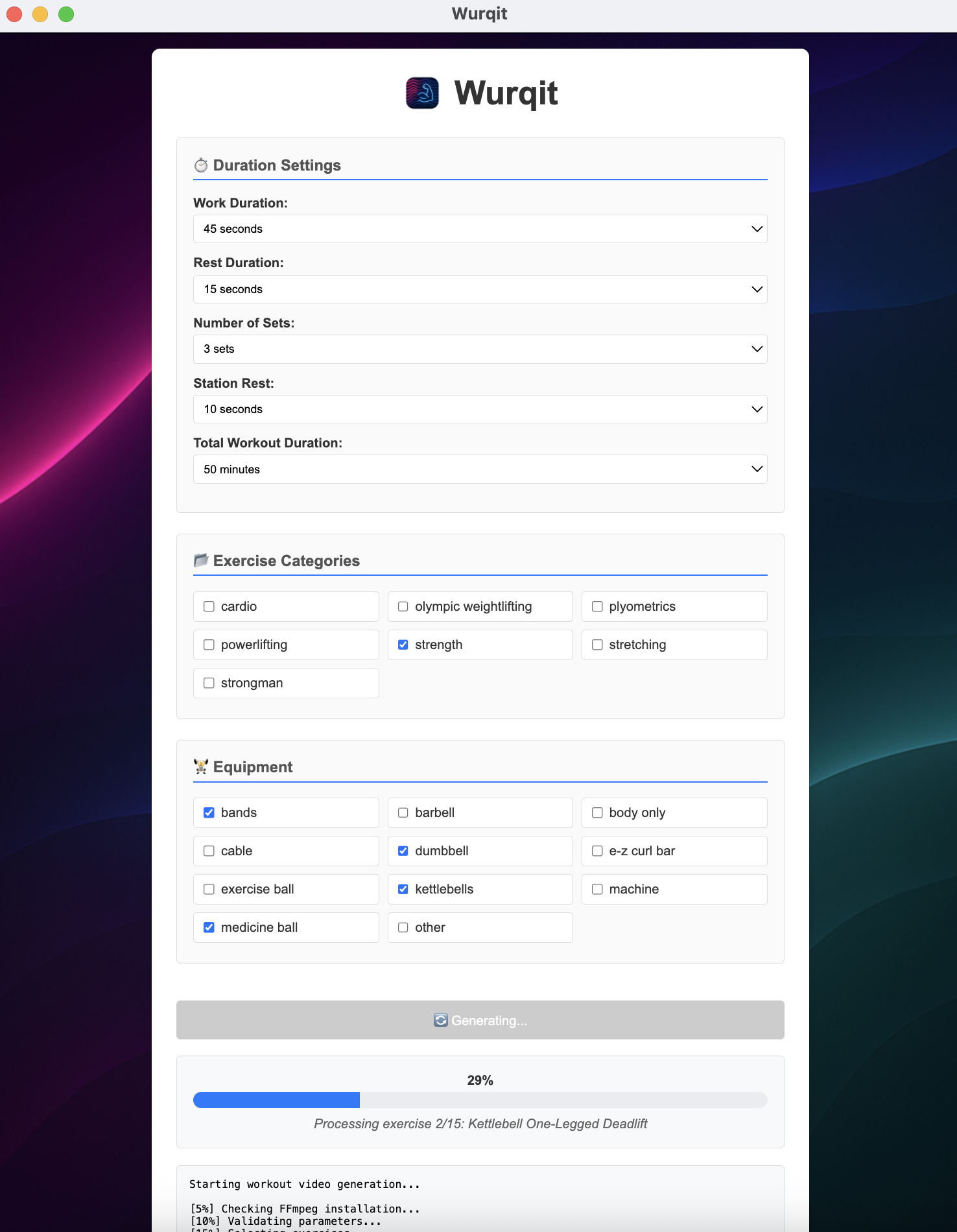 Wurqit screenshots